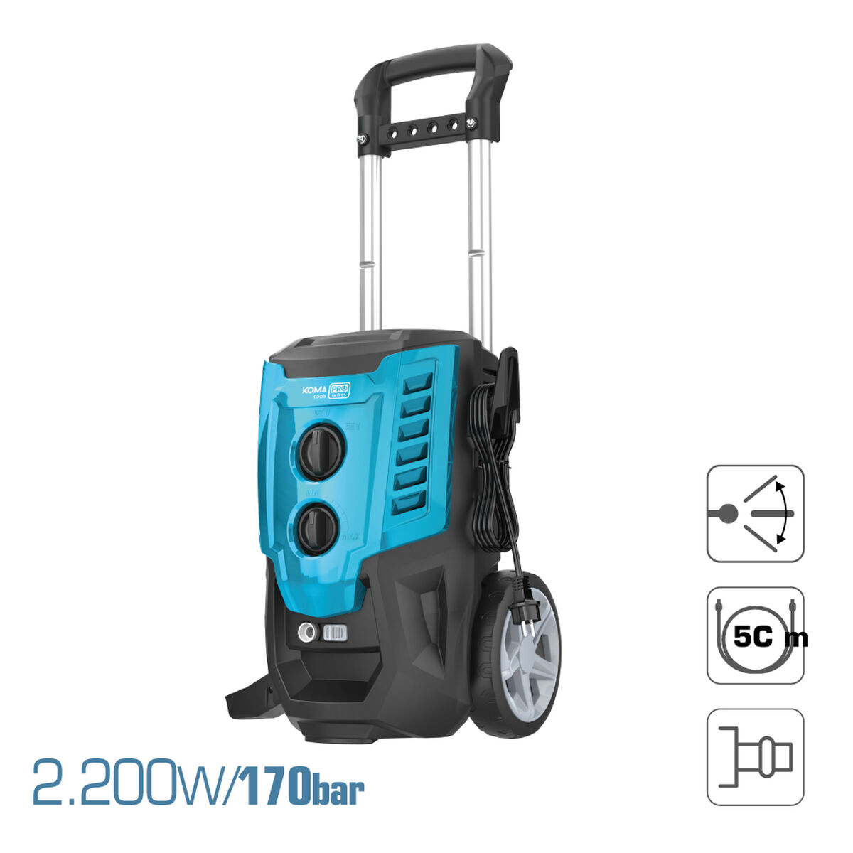Survepesur Koma Tools Pro Series 170 bar